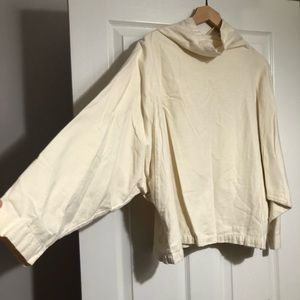 Black Crane cowl neck top S